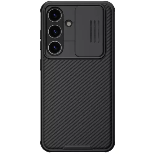 Nillkin CamShield Pro Armor Case kameravédővel Samsung Galaxy S24 Plus, fekete