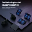 Nillkin Bumper Pro Protective Stand Case iPad Pro 13 (2024) több szögben kitámasztható ütésálló tok, fekete