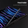 Nillkin Bumper Pro Protective Stand Case iPad Pro 13 (2024) több szögben kitámasztható ütésálló tok, fekete