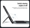 Nillkin Bumper Combo Keyboard Case iPad Pro 11 (2024) tok, háttérvilágításos változat, fekete