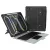 Nillkin Bumper Combo Keyboard Case iPad Pro 13 (2024) tok, háttérvilágításos változat, fekete