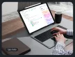 Nillkin Bumper Combo Keyboard Case iPad Pro 13 (2024) tok, háttérvilágításos változat, fekete