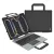 Nillkin Bumper GO Keyboard Case iPad Pro 13 (2024) tok, háttérvilágításos változat, fekete