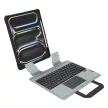 Nillkin Bumper GO Keyboard Case iPad Pro 13 (2024) tok, háttérvilágításos változat, fekete