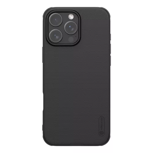 Nillkin Super Frosted Shield Pro case iPhone 16 Pro 6,3" tok, fekete