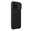 Nillkin CamShield Pro Case iPhone 16 Pro Max with camera cover - tok, fekete