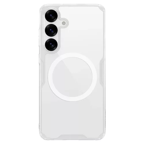 Nillkin Nature TPU Pro Magnetic Case MagSafe SAMSUNG GALAXY S25 Plus tok, fehér