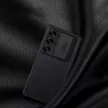 Nillkin Qin Pro Case Samsung Galaxy S25 Ultra Flip and Camera Cover tok, fekete