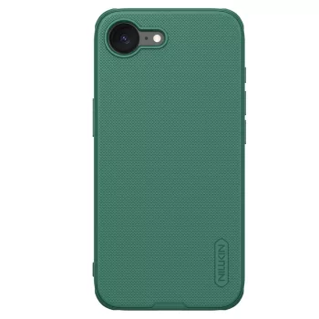 Nillkin Super Frosted Shield Pro iPhone 16e Case tok, zöld