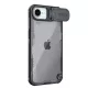 Nillkin Iceblade Prop Case Lens Cover and Stand iPhone 16e tok, fekete