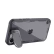 Nillkin Iceblade Prop Case Lens Cover and Stand iPhone 16e tok, fekete