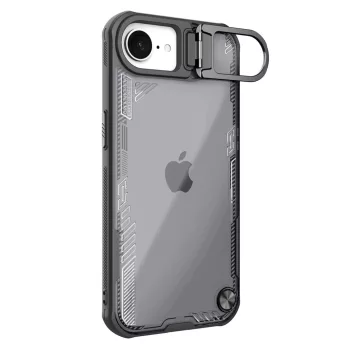 Nillkin Iceblade Prop Case Stand iPhone 16e tok, fekete
