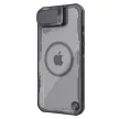 Nillkin Iceblade Prop Magnetic Case Lens Cover and Stand iPhone 16e tok, fekete