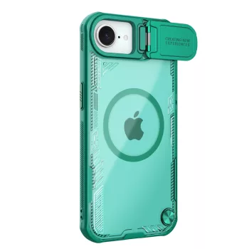   Nillkin Iceblade Prop Magnetic Case Camera Cover and Stand iPhone 16e tok, zöld