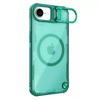   Nillkin Iceblade Prop Magnetic Case Stand iPhone 16e tok, zöld