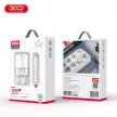 XO hálózati töltő CE06 PD 30W 1x USB-C, fehér + USB-C - USB-C kábel