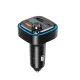 XO transmitter FM BCC08 , bluetooth MP3 autós töltő 3,1A, fekete