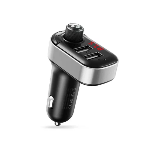 XO transmitter FM BCC10 , bluetooth MP3 autós töltő 3,1A, fekete
