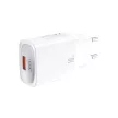 XO hálózati töltő CE19 QC 18W 1x USB, fehér + kábel USB-C