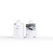 XO hálózati töltő CE19 QC 18W 1x USB, fehér + kábel USB-C