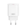 XO hálózati töltő CE25 PD 25W 1x USB-C, fehér + kábel USB-C - Lightning