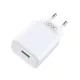 XO hálózati töltő CE02D QC 3.0 18W 1x USB, fehér