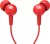 JBL C100Si, vezetékes fülhallgató, piros
