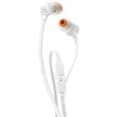 JBL T110, vezetékes fülhallgató, fehér