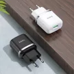 HOCO hálózati töltő USB A QC3.0 3A 18W N3, fekete