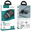HOCO hálózati töltő USB A QC3.0 3A 18W N3, fekete