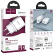 HOCO hálózati töltő USB A QC3.0 3A 18W N3, fehér