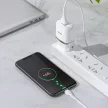 HOCO hálózati töltő USB A + kábel USB A to Micro USB QC3.0 3A 18W N3, fehér
