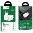 HOCO hálózati töltő USB A 2A N2, fehér