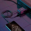 HOCO hálózati töltő USB A + kábel USB A to Lightning 2.1A N2, fekete