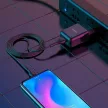 HOCO hálózati töltő USB A + kábel USB A to Type C 2.1A N2, fekete