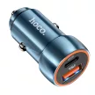 HOCO autós töltő USB A + Type C PD QC3.0 3A 20W Z46A sapphire , kék