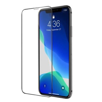   HOCO tempered glass HD Anti-static iPhone 11/XR teljes kijelzős üvegfólia, fekete