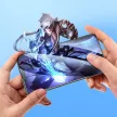 HOCO tempered glass HD Anti-static iPhone 13/13 Pro/14/16e teljes kijelzős üvegfólia, fekete