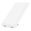 HOCO powerbank 10 000 mAh 2,1A J100, fehér