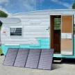 Choetech SC010 napelemes töltő, összahajtható, 160W, fekete