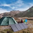 Choetech SC010 napelemes töltő, összahajtható, 160W, fekete