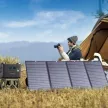 Choetech SC010 napelemes töltő, összahajtható, 160W, fekete