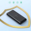 Powerbank Choetech B654 10000mAh 22.5W USB-A / USB-C / micro USB with built-in USB-C / Lightning kábel, fekete