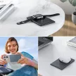 Powerbank Choetech SuperThin B708 ​​2000mAh inductive 5W MagSafe / Qi, fekete
