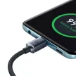 BASEUS Crystal Shine USB-C - USB-C PD 100W, CAJY000601, 1,2m, kábel, fekete