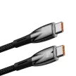 Baseus USB-C - USB-C PD 100W, 5A 480 Mb/s CADH000701, 1m, kábel, fekete