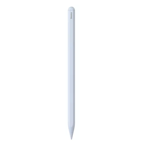 BASEUS aktív univerzális kapacitív toll vezeték nélküli töltéssel kompatibilis iPad 125 mAh Stylus Writing 2, fehér