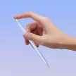 BASEUS aktív univerzális kapacitív toll vezeték nélküli töltéssel kompatibilis iPad 125 mAh Stylus Writing 2, fehér