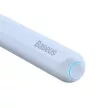 BASEUS aktív univerzális kapacitív toll vezeték nélküli töltéssel kompatibilis iPad 125 mAh Stylus Writing 2, fehér
