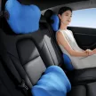 BASEUS ComfortRide Series, autós fejtámla hűtőpárna, kék